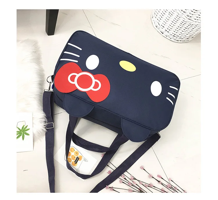 Cartoon Hello-Kitty Fashion Travel Kawaii Waterproof  Bag