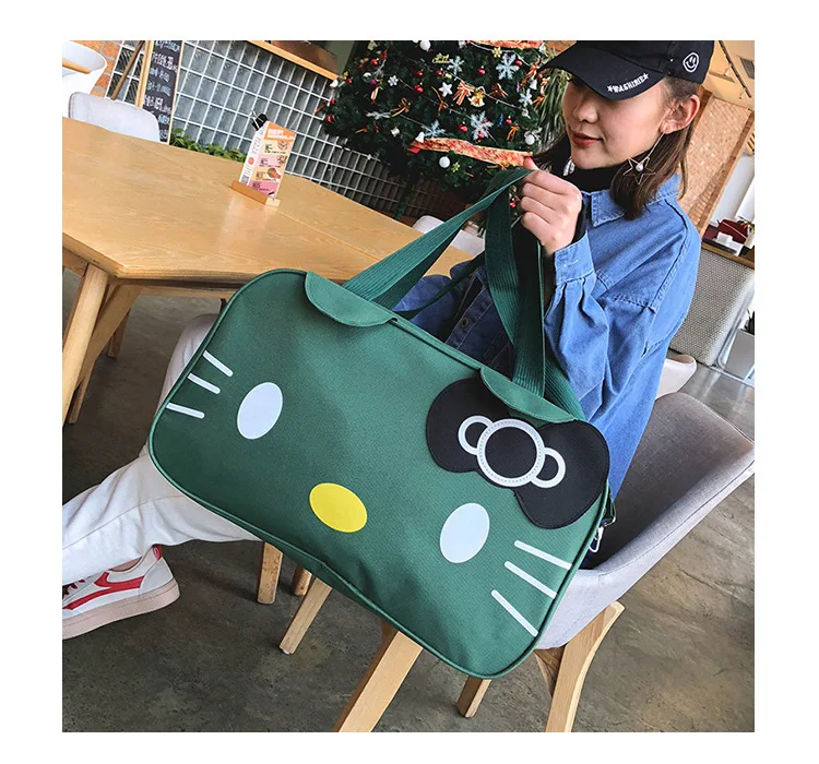 Cartoon Hello-Kitty Fashion Travel Kawaii Waterproof  Bag