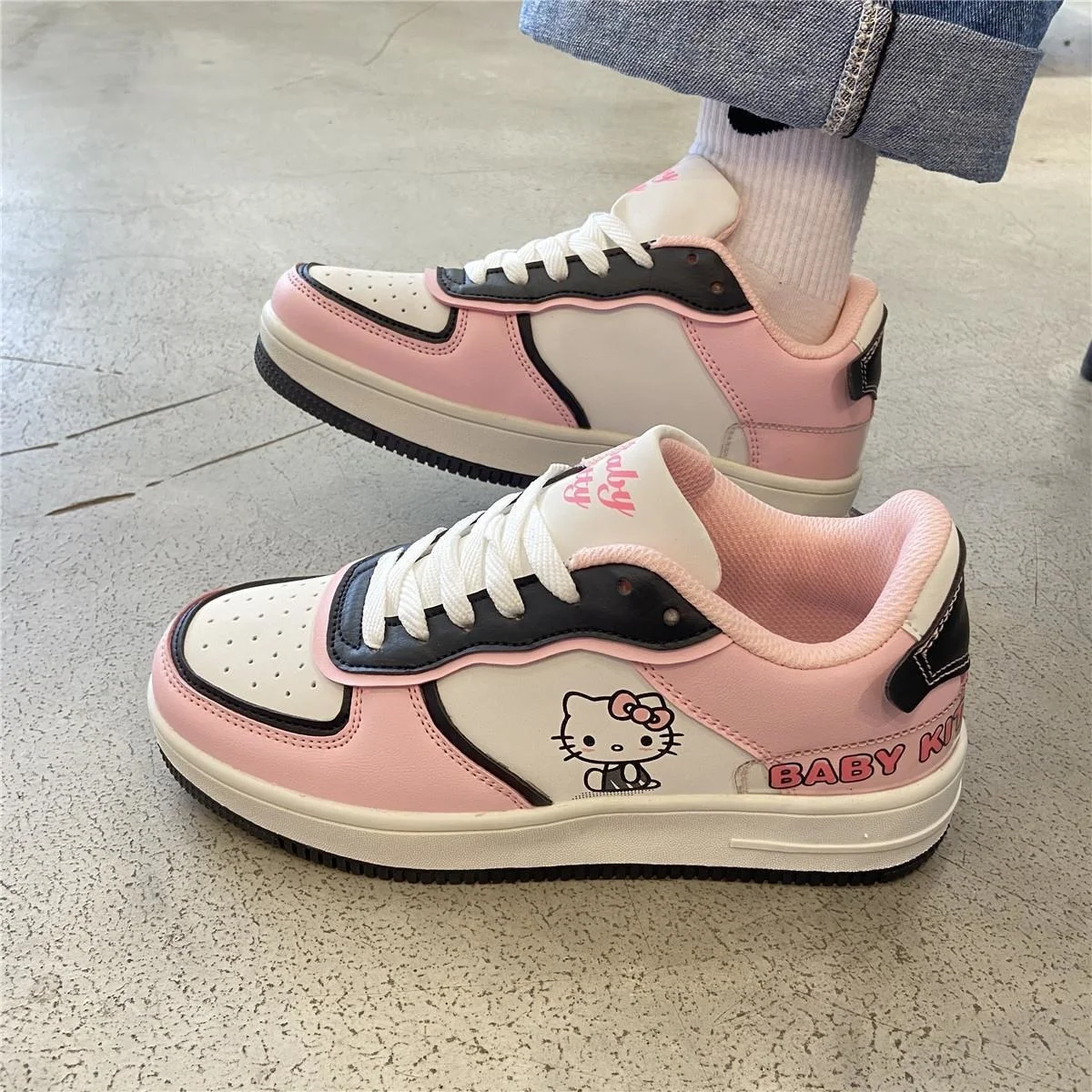 Cartoon Hello Kitty All-match Light Breathable Kawaii Shoes
