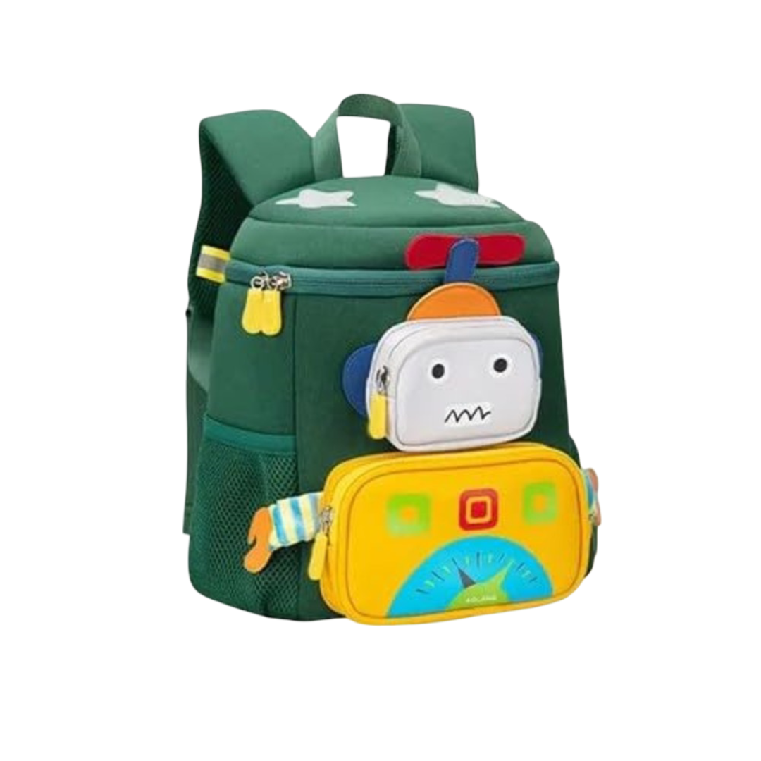 Kawaii Cartoon Robot School Bag