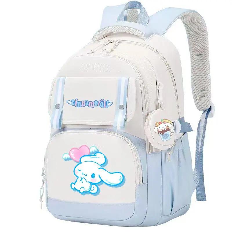 Kawaii Sanrio Cartoon Cinnamoroll Backpack With Coin Purse