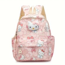 Kawaii Sanrio Hello Kitty Large Capacity Backpack Kawaii Sanrio Hello Kitty Large Capacity Backpack