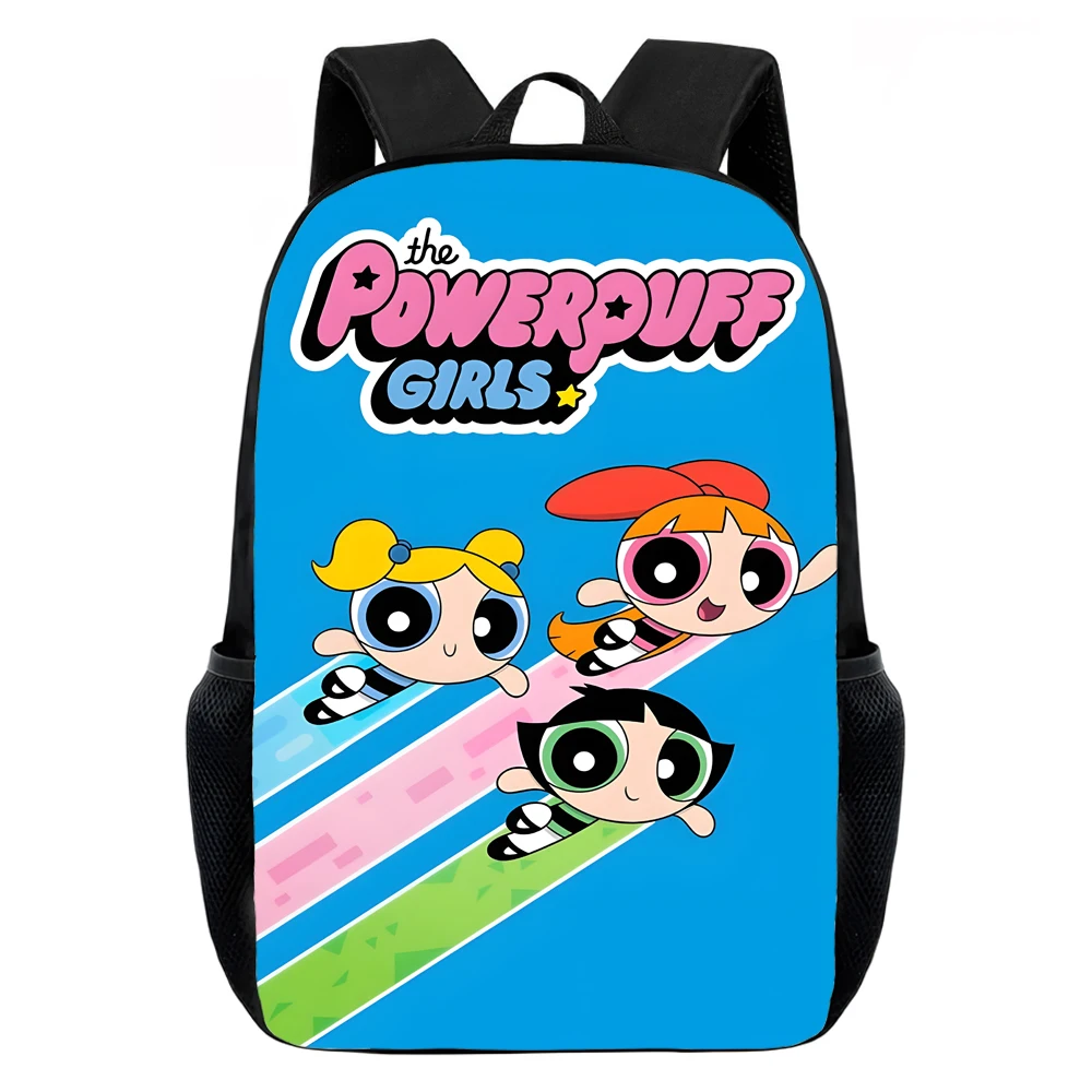 Kawaii The Powerpuff Girls Print Backpack