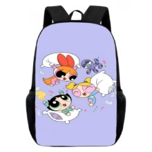 Kawaii The Powerpuff Girls Polyester Backpack Kawaii The Powerpuff Girls Polyester Backpack