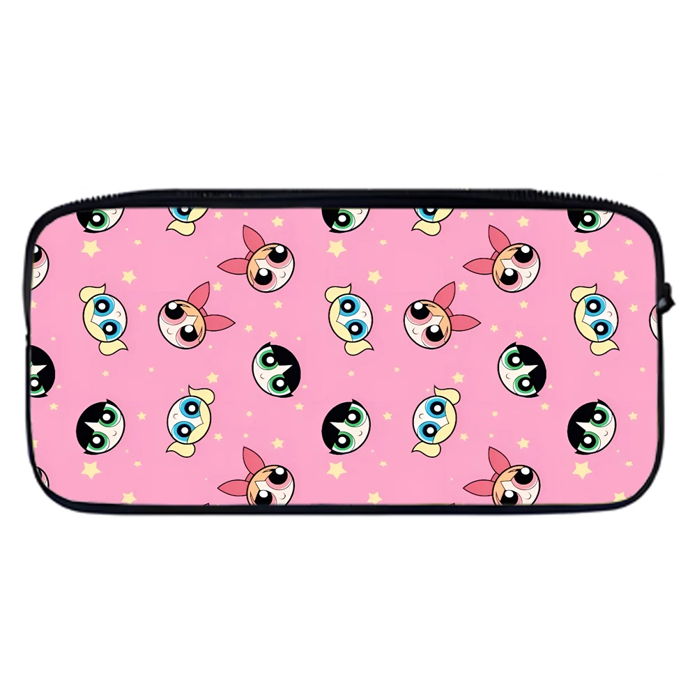 Kawaii The Powerpuff Girls Printed Pencil Case Kawaii The Powerpuff Girls Printed Pencil Case