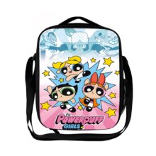 The Powerpuff Girls Printed Polyester Kawaii Lunch Bag The Powerpuff Girls Printed Polyester Kawaii Lunch Bag