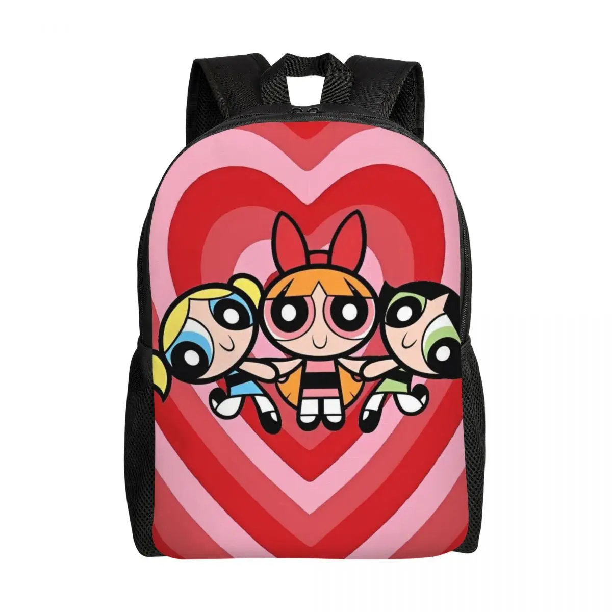 Anime Kawaii The Powerpuff Girls Polyester Backpack