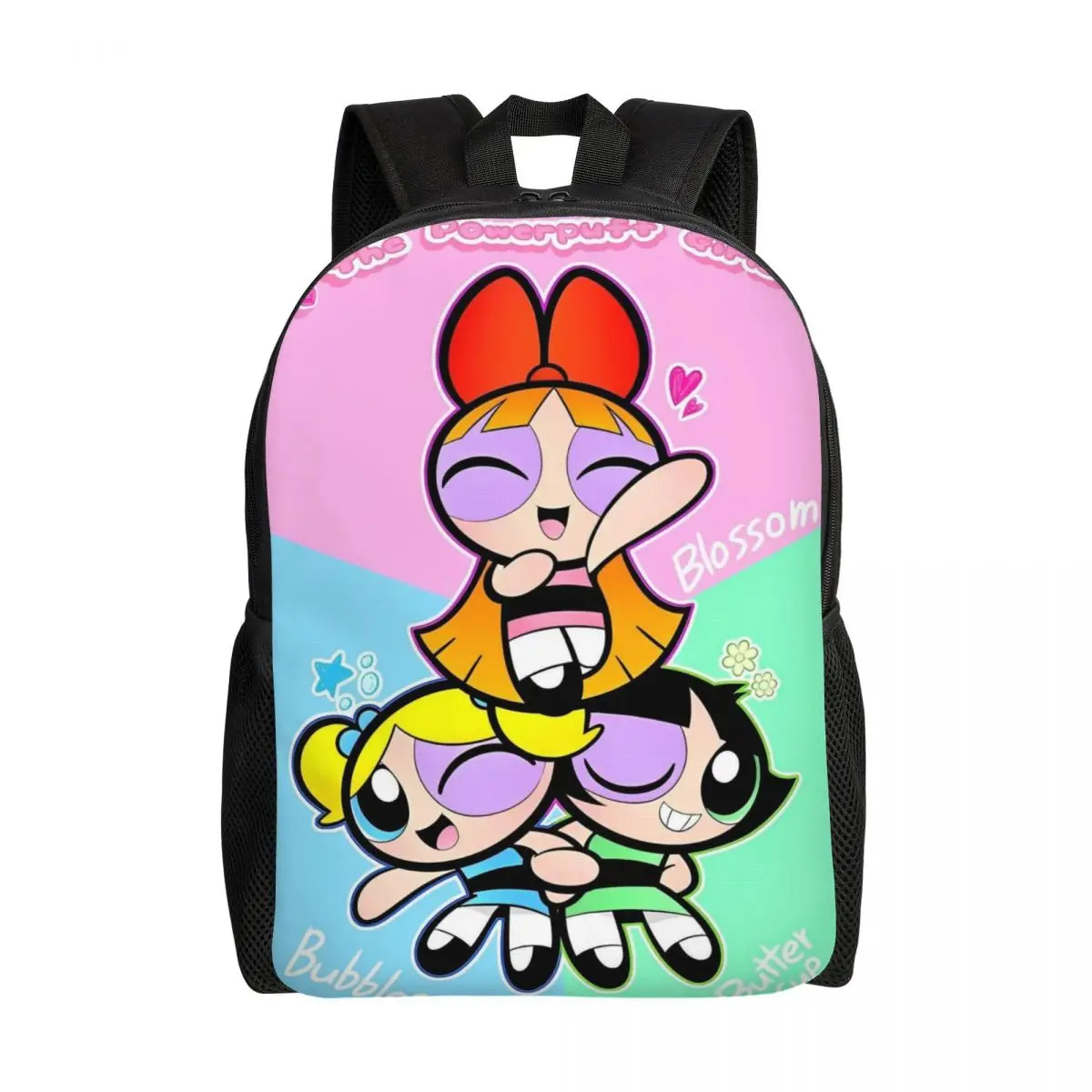 Anime The Powerpuff Girls Kawaii Backpack For Student