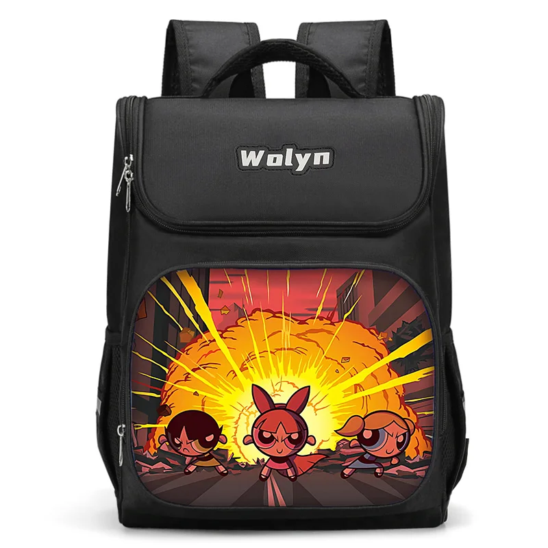 The Powerpuff Girls Printed Kawaii Waterproof Backpack