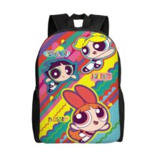 Kawaii The Powerpuff Girls Laptop Schoolbag For Student Kawaii The Powerpuff Girls Laptop Schoolbag For Student