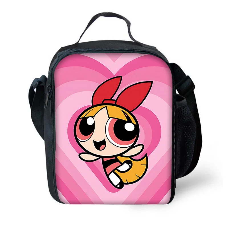 The Powerpuff Girls Kawaii Blossom Print Lunch Bag