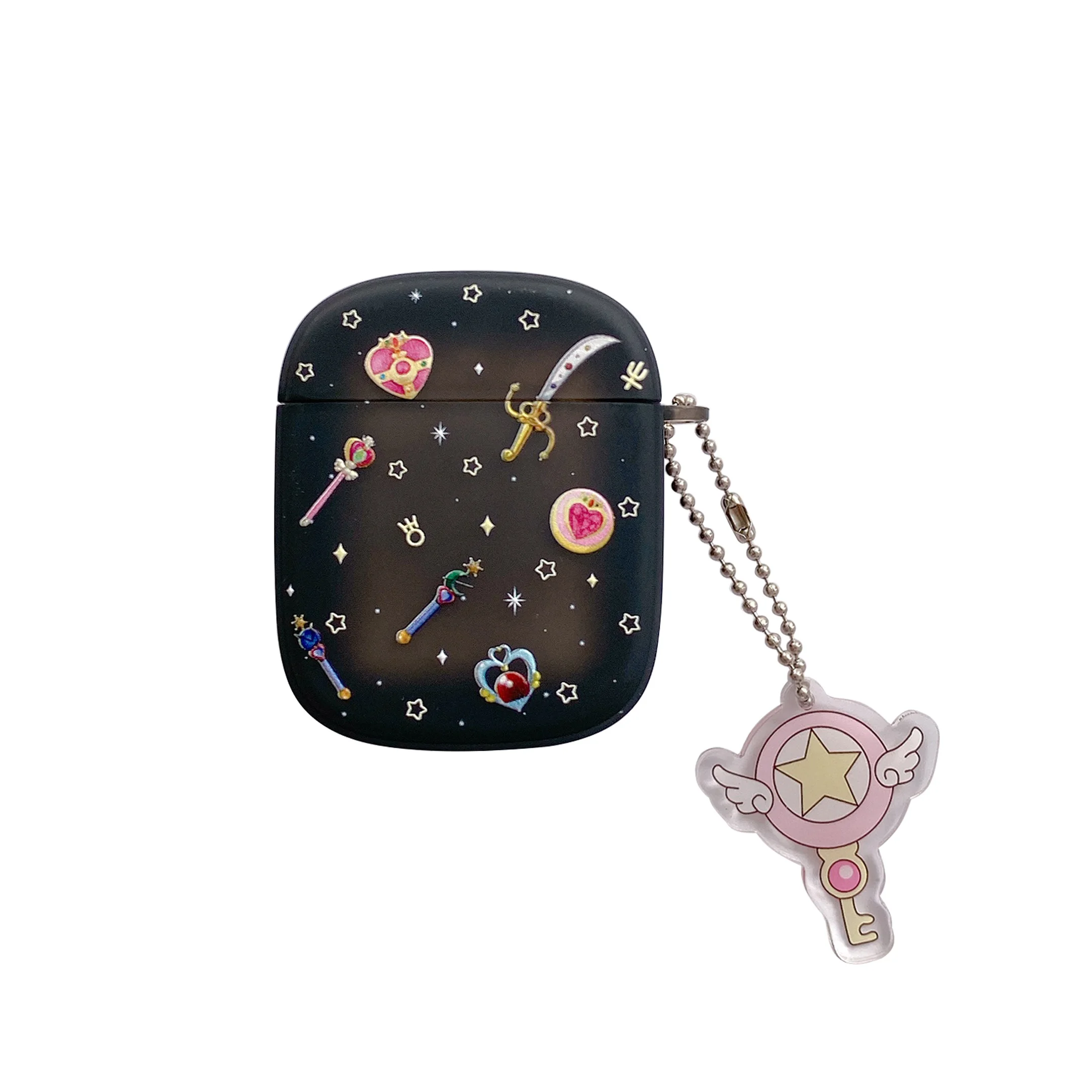 Kawaii Sailor Moon Headset Soft Cover With Pendant