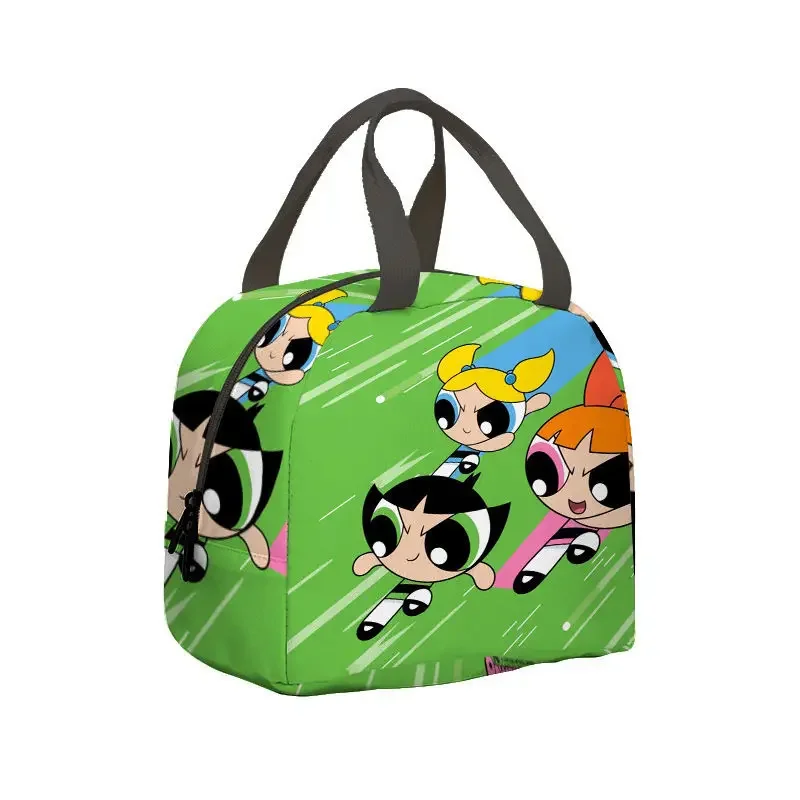 The Powerpuff Girls Waterproof Kawaii Insulated Lunch Bag