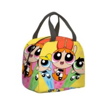Kawaii The Powerpuff Girls Insulated Student Lunch Bag Kawaii The Powerpuff Girls Insulated Student Lunch Bag