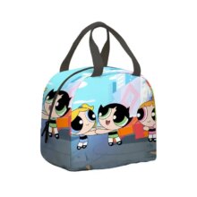 Kawaii The Powerpuff Girls Insulated Student Lunchbag Kawaii The Powerpuff Girls Insulated Student Lunchbag