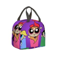 Kawaii The Powerpuff Girls Waterproof Insulated Lunch Bag Kawaii The Powerpuff Girls Waterproof Insulated Lunch Bag
