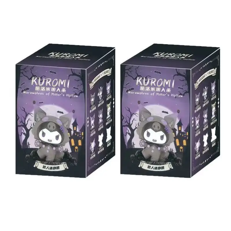 2Pcs/Set Kawaii Sanrio Kuromi Blind Box With Toy