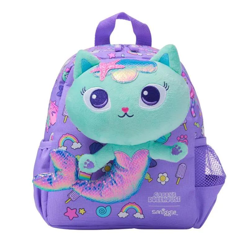 Kawaii Cartoon Gabby's Dollhouse Mercat School Bag Kawaii Cartoon Gabby's Dollhouse Mercat School Bag