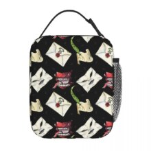 Kawaii Harry Potter Pattern Polyester Insulated Lunch Bag Kawaii Harry Potter Pattern Polyester Insulated Lunch Bag