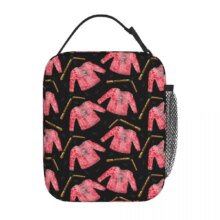 Kawaii Dress Pattern Insulated Lunch Bag Kawaii Dress Pattern Insulated Lunch Bag