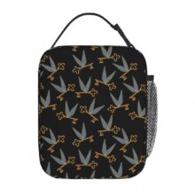 Kawaii Key Pattern Insulated Lunch Bag Kawaii Key Pattern Insulated Lunch Bag