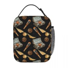 Kawaii Fictional Wizarding Sport From The Harry Potter Insulated Lunch Bag Kawaii Fictional Wizarding Sport From The Harry Potter Insulated Lunch Bag