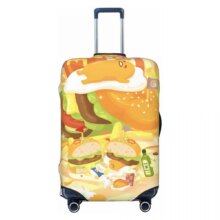 Sanrio Kawaii Gudetama Egg Suitcase Cover Sanrio Kawaii Gudetama Egg Suitcase Cover
