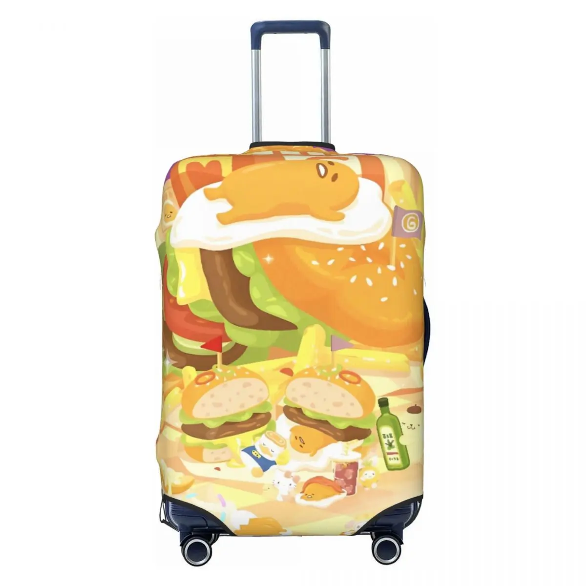 Sanrio Kawaii Gudetama Egg Suitcase Cover