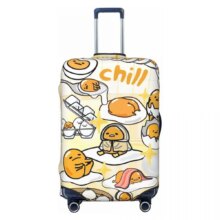 Sanrio Kawaii Gudetama Printed Luggage Protector Case Sanrio Kawaii Gudetama Printed Luggage Protector Case