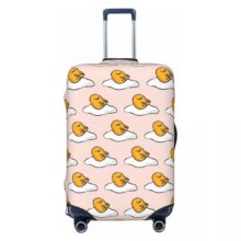 Kawaii Sanrio Gudetama Egg Pattern Printed Suitcase Cover Kawaii Sanrio Gudetama Egg Pattern Printed Suitcase Cover