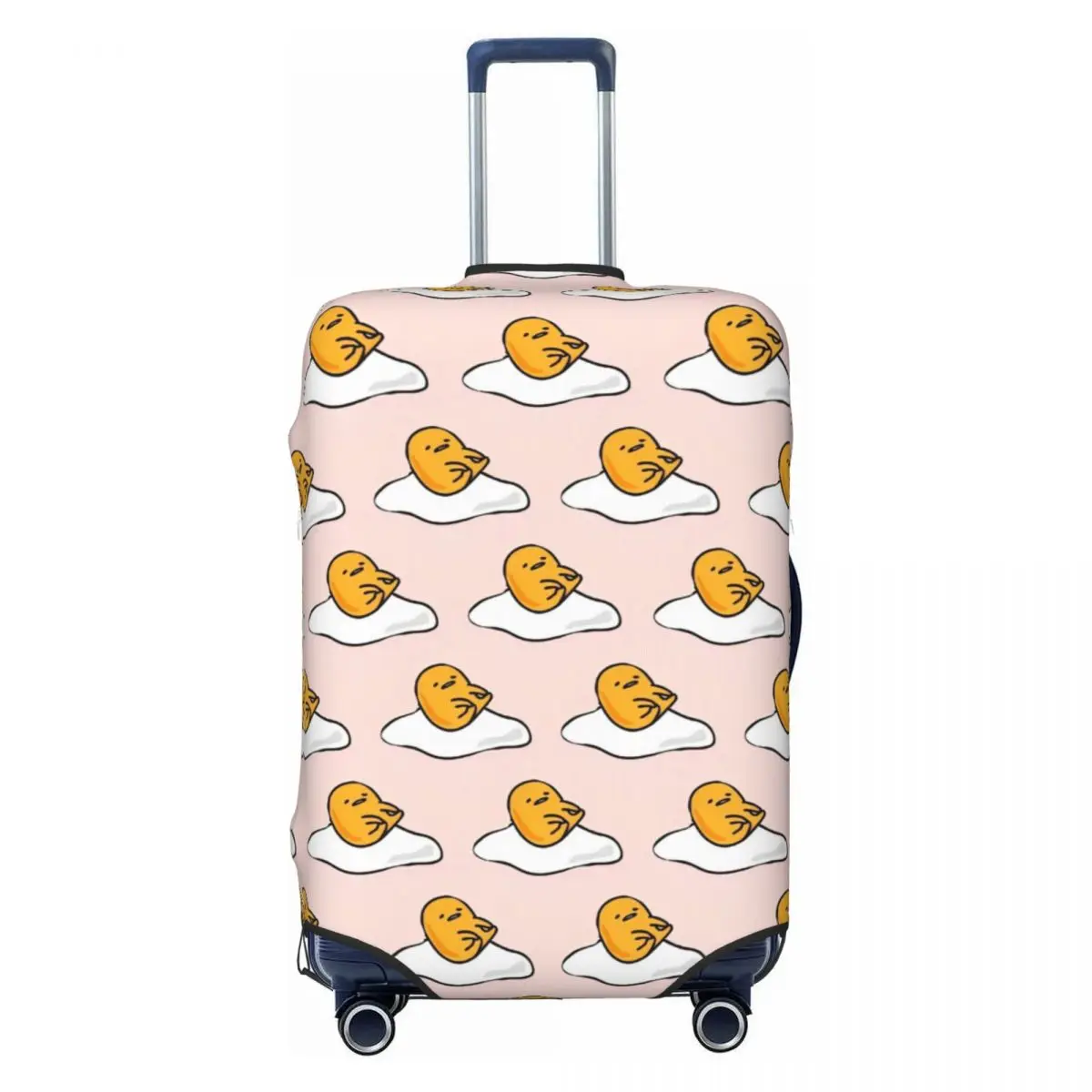 Kawaii Sanrio Gudetama Egg Pattern Printed Suitcase Cover