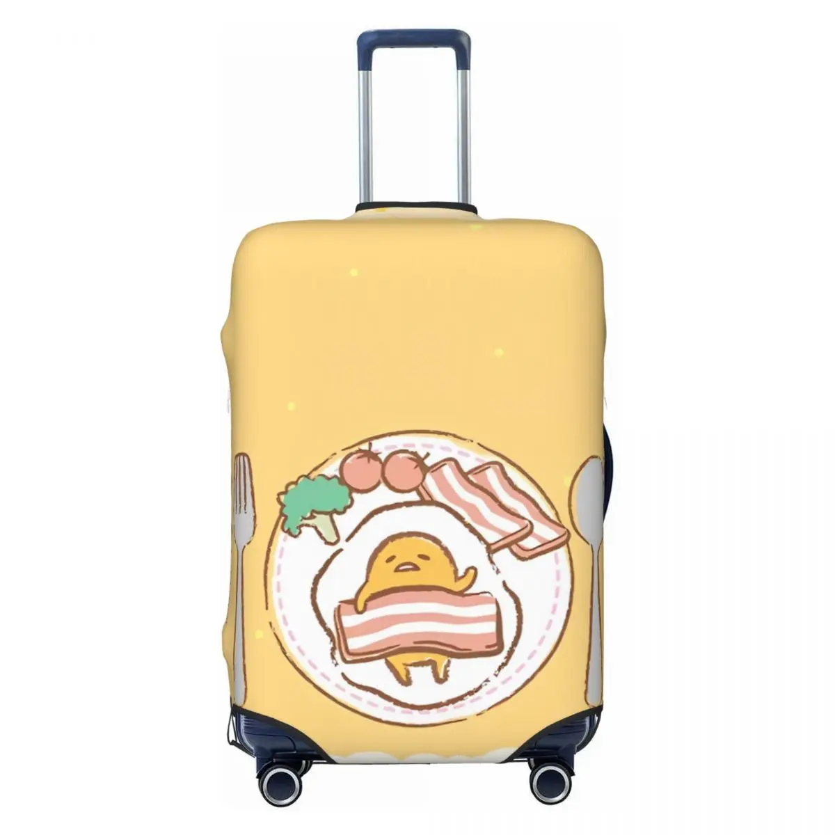 Sanrio Kawaii Gudetama Egg Printed Protector Suitcase Cover