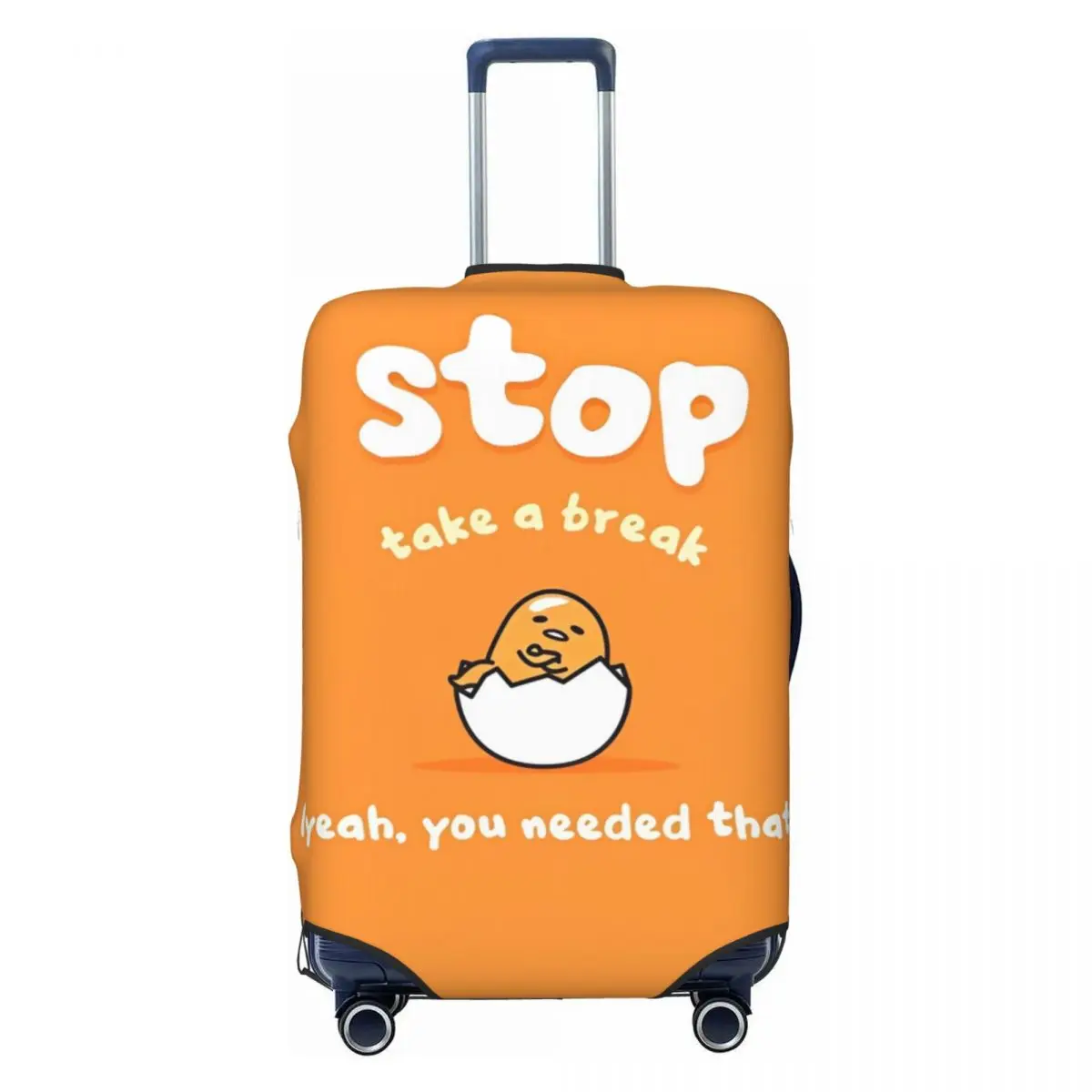 Sanrio Kawaii Gudetama Egg Printed Suitcase Cover