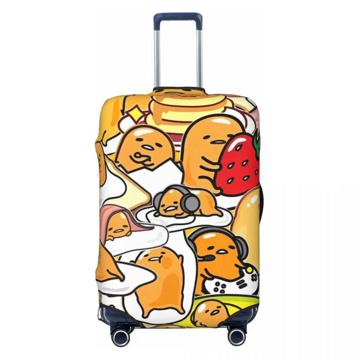 Kawaii Cartoon Gudetama Egg Print Suitcase Cover Kawaii Cartoon Gudetama Egg Print Suitcase Cover