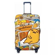 Anime Kawaii Gudetama Egg Print Suitcase Cover Anime Kawaii Gudetama Egg Print Suitcase Cover