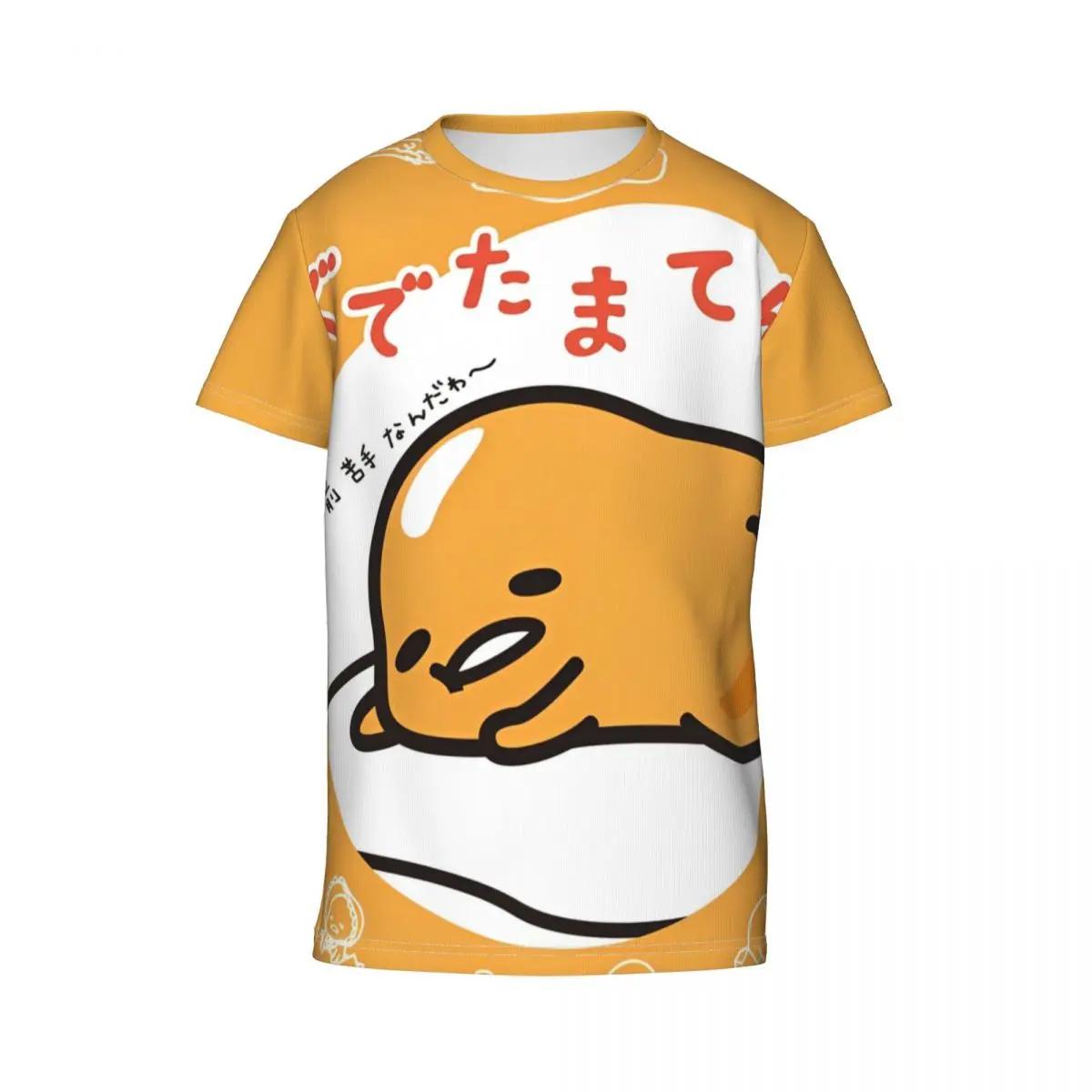 Kawaii Anime Gudetama Printed T-Shirt