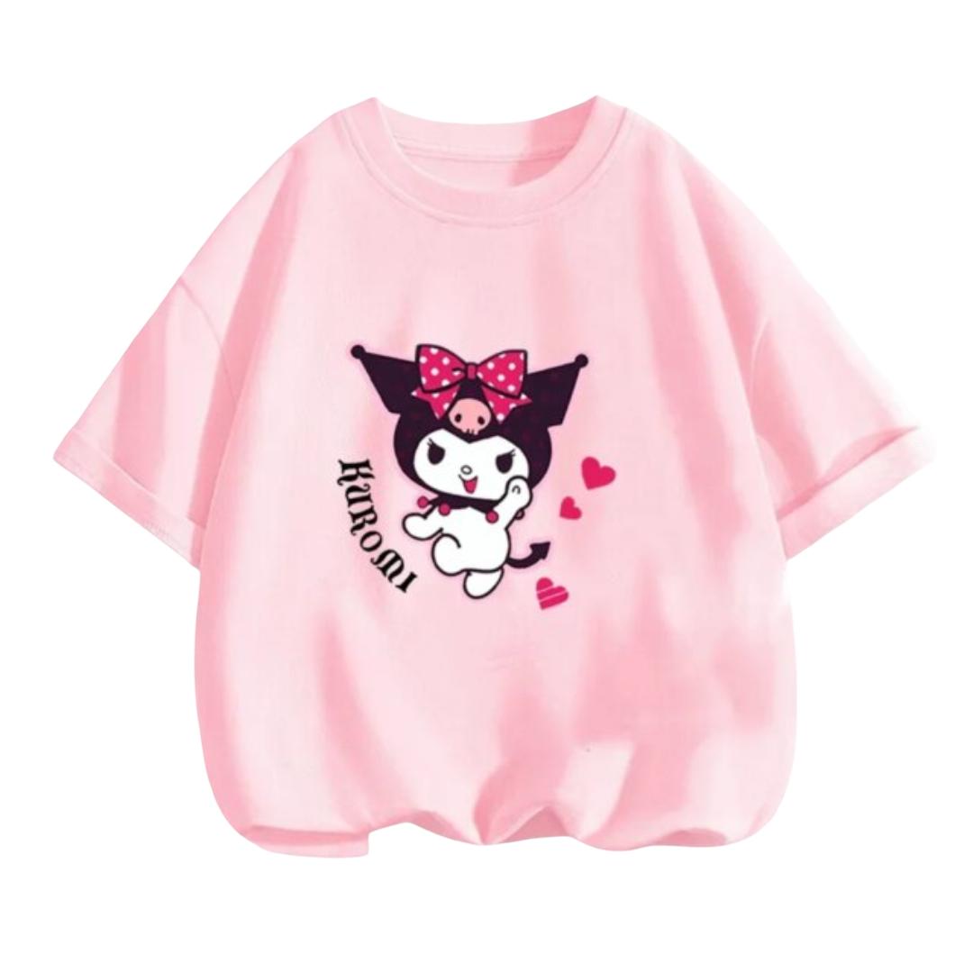 Kawaii Cartoon Sanrio Kuromi T-Shirt