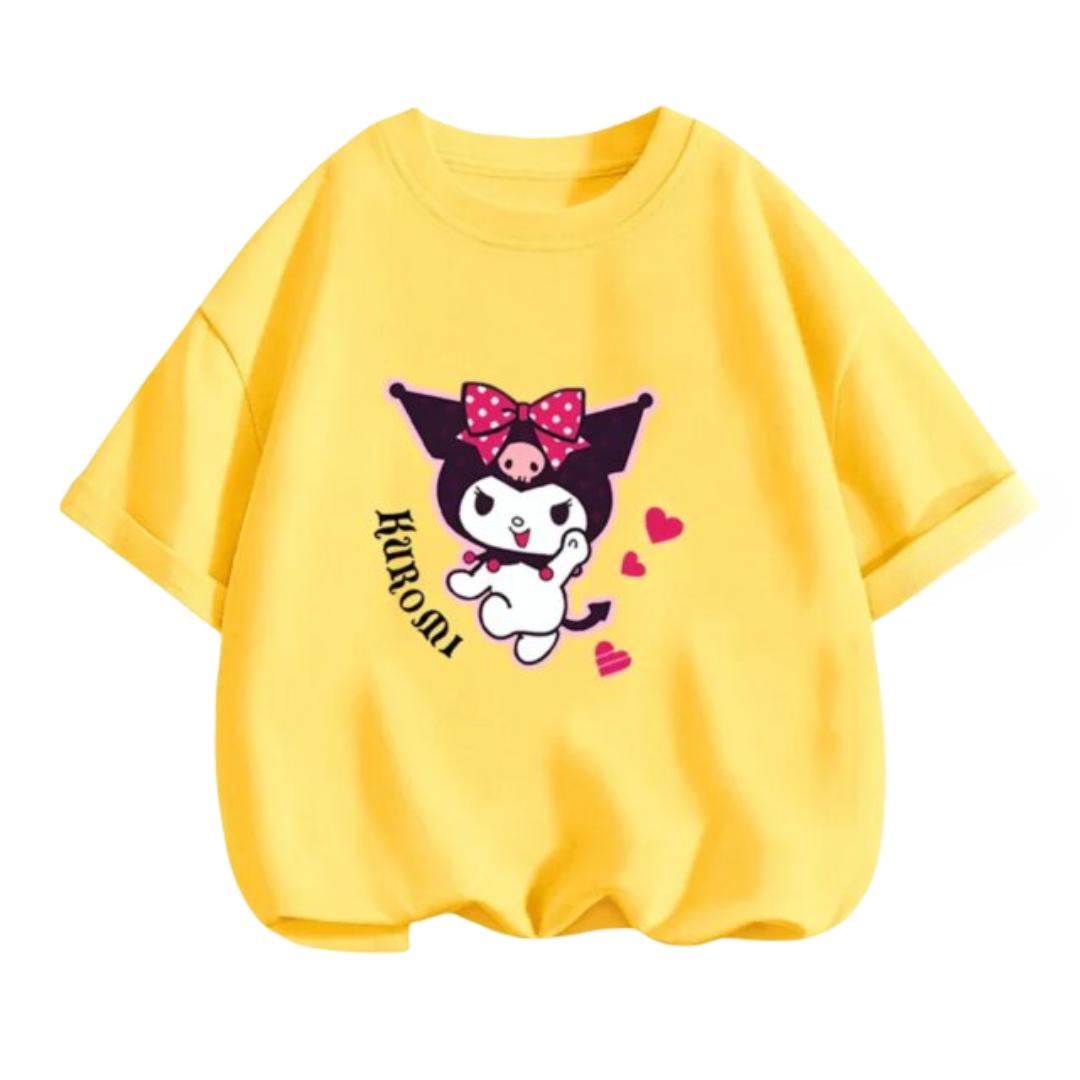 Kawaii Cartoon Sanrio Kuromi T-Shirt