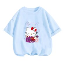 Kawaii Cartoon Sanrio Hello Kitty T-Shirt Kawaii Cartoon Sanrio Hello Kitty T-Shirt