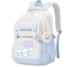 Sanrio Kawaii Cinnamoroll School Backpack With Coin Purse Sanrio Kawaii Cinnamoroll School Backpack With Coin Purse