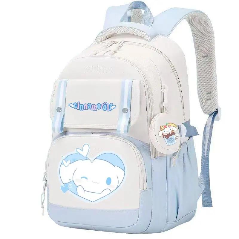 Kawaii Sanrio Cinnamoroll Cartoon Backpack With Coin Purse 