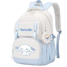 Kawaii Sanrio Cinnamoroll Cartoon School Bag With Coin Purse Kawaii Sanrio Cinnamoroll Cartoon School Bag With Coin Purse