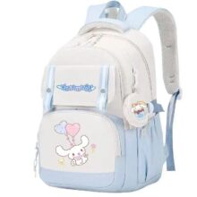 Kawaii Sanrio Cartoon Cinnamoroll School Backpack With Coin Purse Kawaii Sanrio Cartoon Cinnamoroll School Backpack With Coin Purse