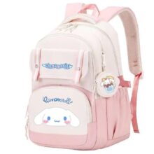 Kawaii Cartoon Cinnamoroll School Backpack With Coin Purse Kawaii Cartoon Cinnamoroll School Backpack With Coin Purse