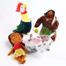 Anime Moana Princess Maui Hangan Chicken Spotted Pig Plush Toy Anime Moana Princess Maui Hangan Chicken Spotted Pig Plush Toy