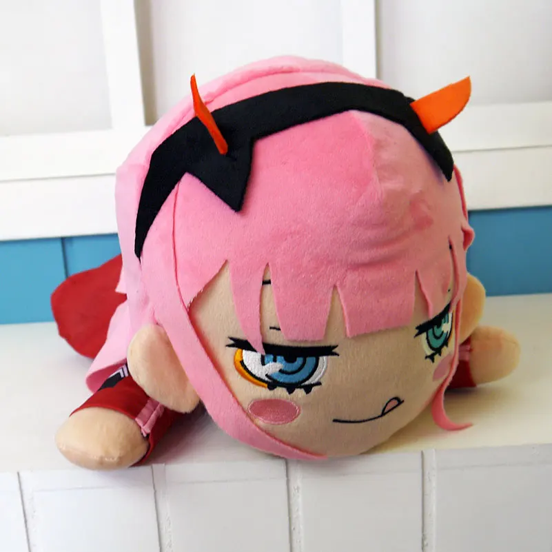 Anime Darling In The Franxx Zero Two Plush Stuffed Cushion Toy