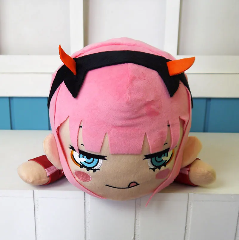 Anime Darling In The Franxx Zero Two Plush Stuffed Cushion Toy