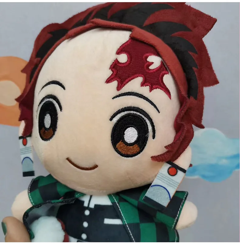 Anime Demon Slayer Kamado Tanjirou, Nezuko, Giyuu, Zenitsu Merch Plush Toys