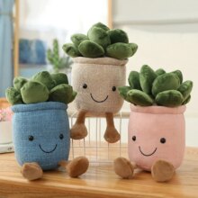Kawaii Succulent Pot Colorful Plants Stuffed Toys Kawaii Succulent Pot Colorful Plants Stuffed Toys