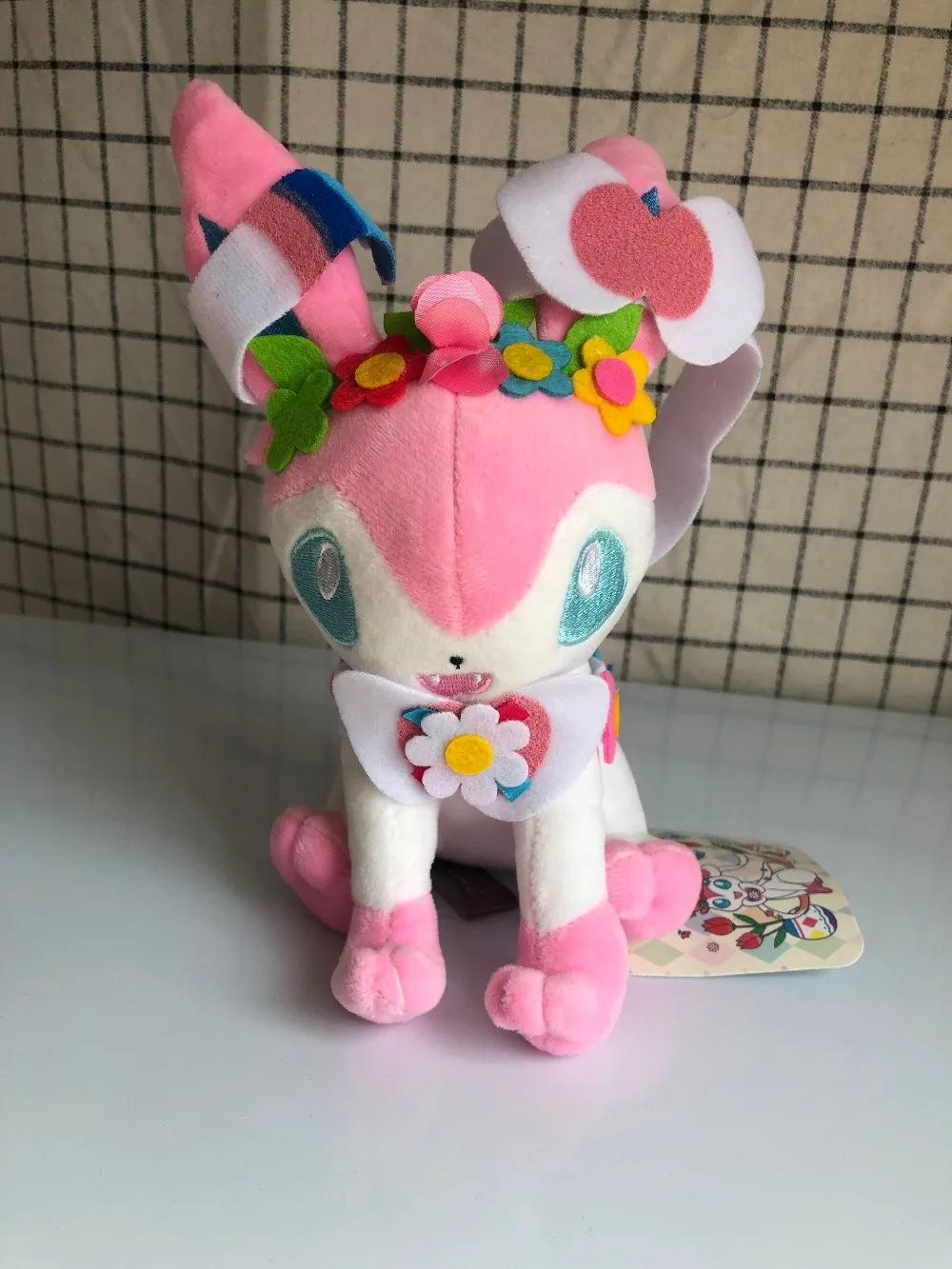 Anime Wreath Ponyta Scorbunny Sylveon Sword Shield Stuffed Toys For Kids